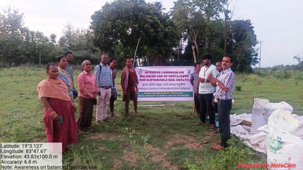 Campaign on Balance use of fertilizer